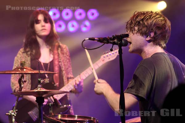 BLOOD RED SHOES - 2014-03-19 - PARIS - Gaite Lyrique - Laura-Mary Carter - Steven Ansell